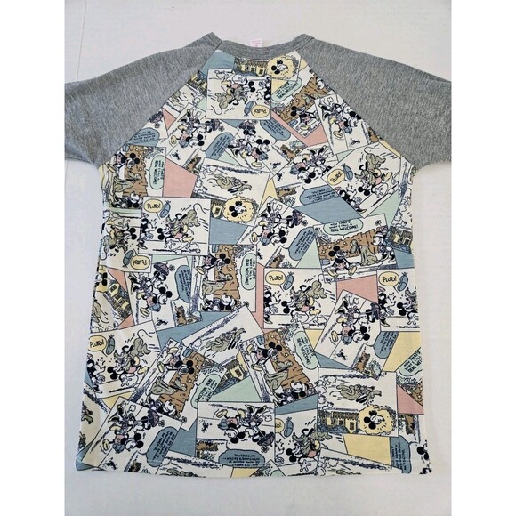 LULAROE SLOAN DISNEY COLLECTION Mickey Comic Strip Sz 6 Unisex Kids - Picture 5 of 10
